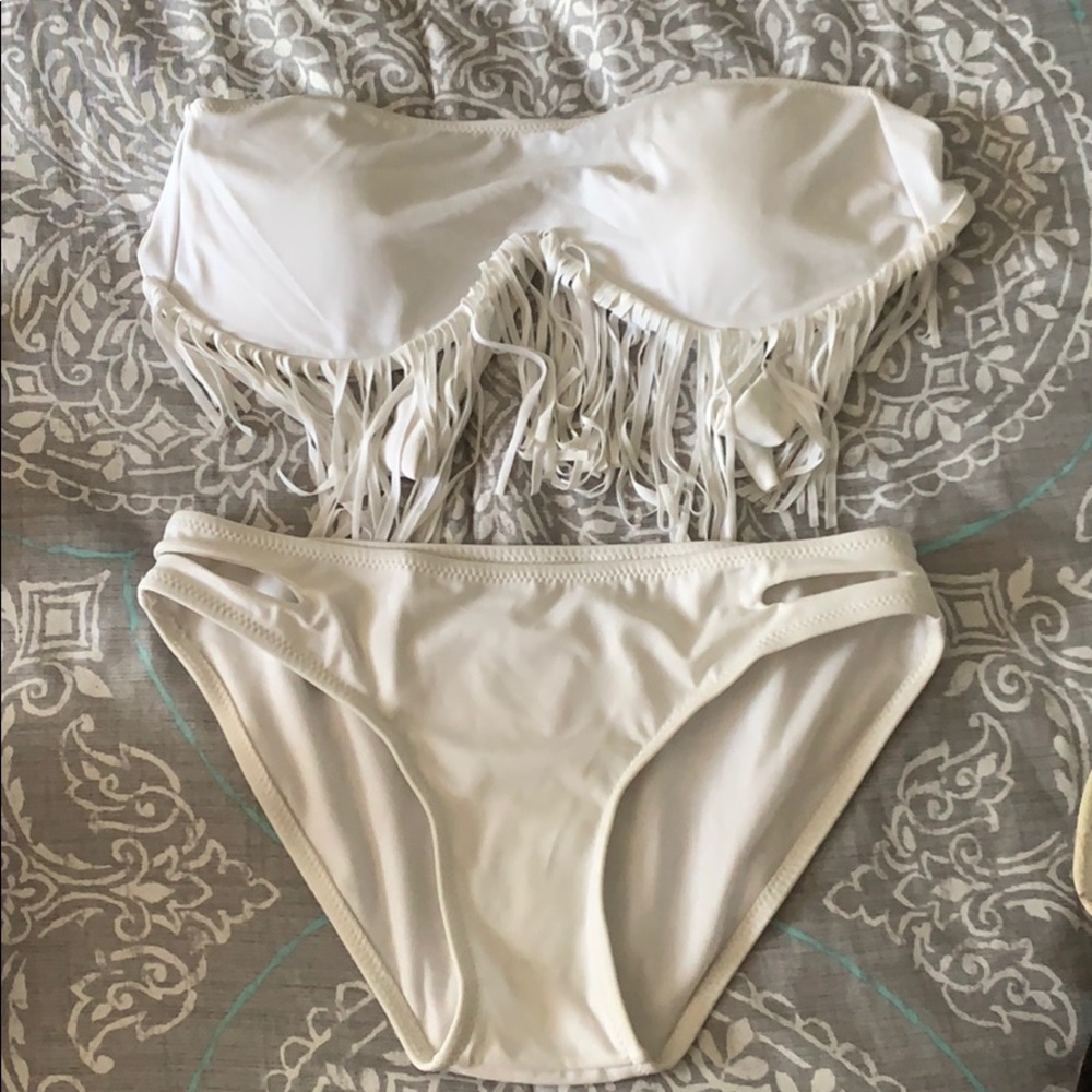 White two piece